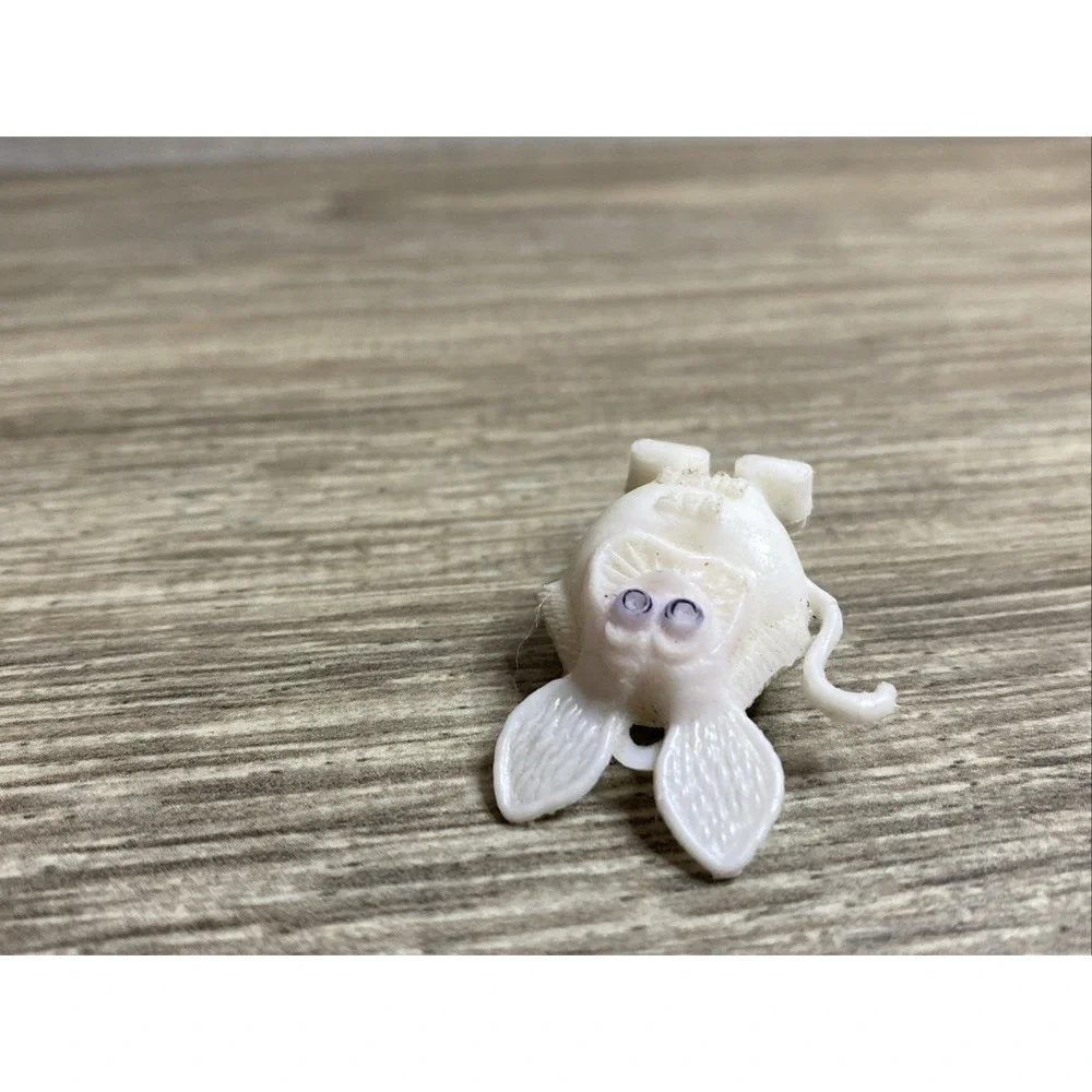 Original 5c Vintage 60s RATFINK Charm White Ed Roth Gumball Monster Toy Rare